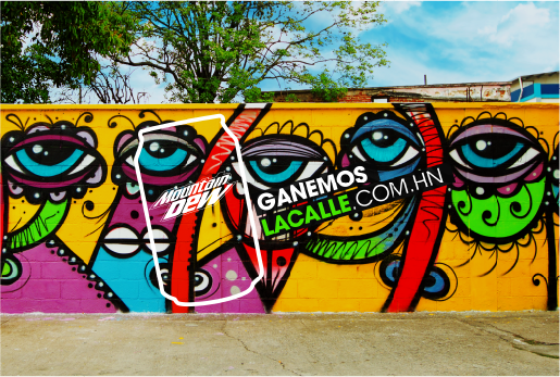 mountain dew ganemos la calle